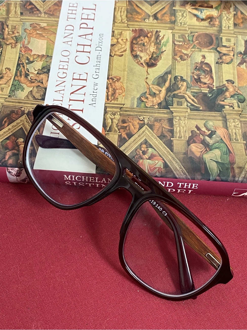 Never-Worn Large Dark-Brown Aviator Reading Glasses